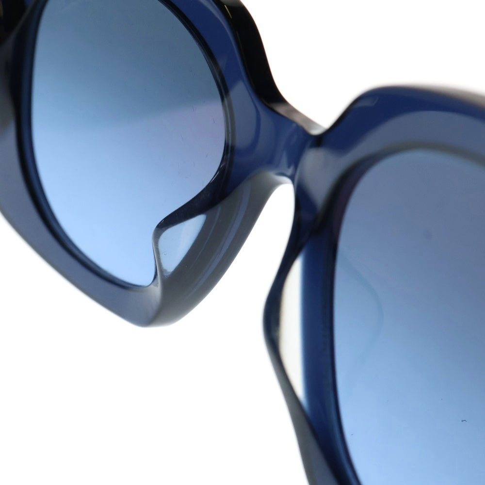 CHANEL(シャネル) スクエアー シェイプ ココマーク デニム 眼鏡 サングラス ブルー/インディゴ 5406-A