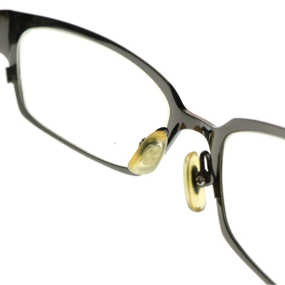 CHROME HEARTS(クロムハーツ) DIXON YU-A CHプラス フォックスフレーム 眼鏡 ブラック