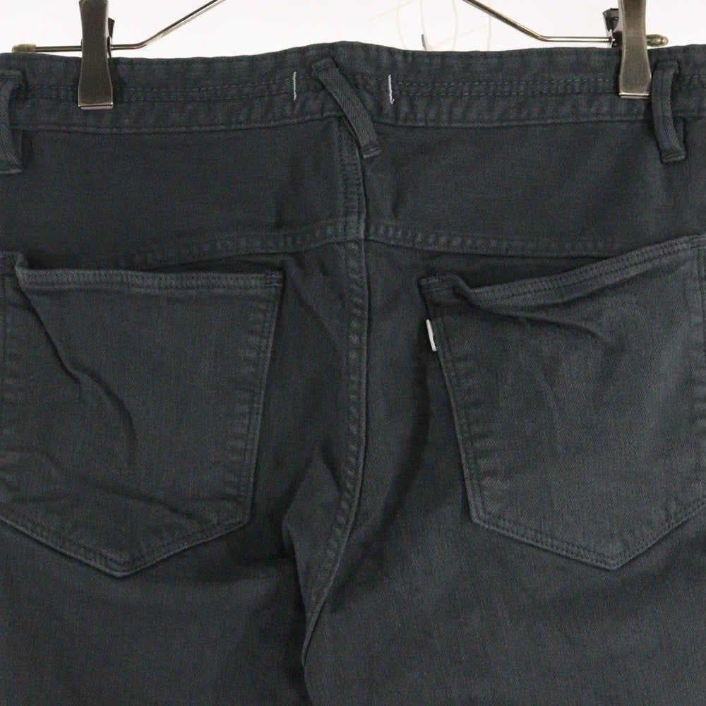 nonnative(ノンネイティブ) 17SS ストレッチコットン ジップアップ スキニーパンツ ダークグレー NN-P3160