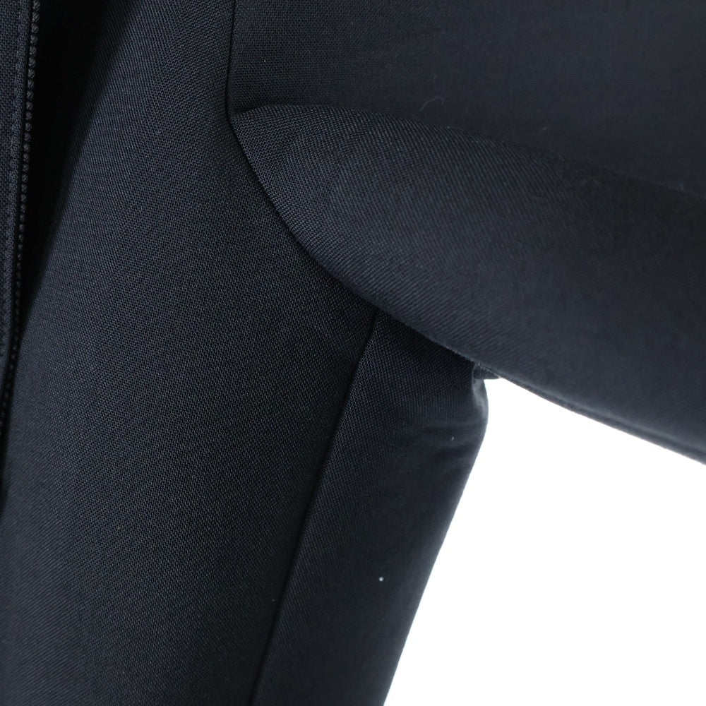 Sacai(サカイ) 23AW SUITING BONDING PANTS スーチング ボンディング ベルテッド ワイドパンツ ブラック レディース 23-06908