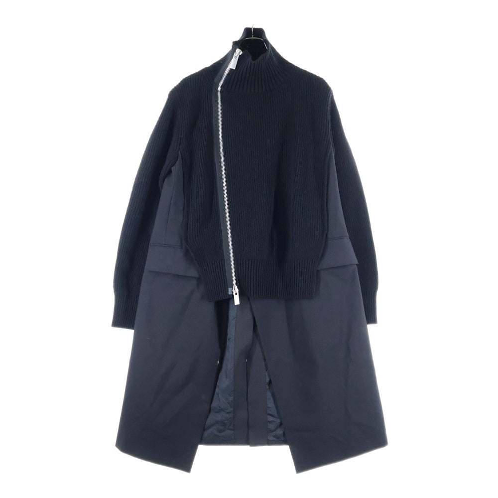 名作 サカイ sacai ドッキングコート sacai サカイ ドッキングトレンチコート 19-04534 切替 ロング