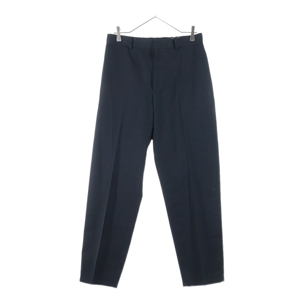 JIL SANDER(ジルサンダー) 23AW ライト ウールギャバ ストレート スラックス パンツ ブラック J22KA0127 J40117