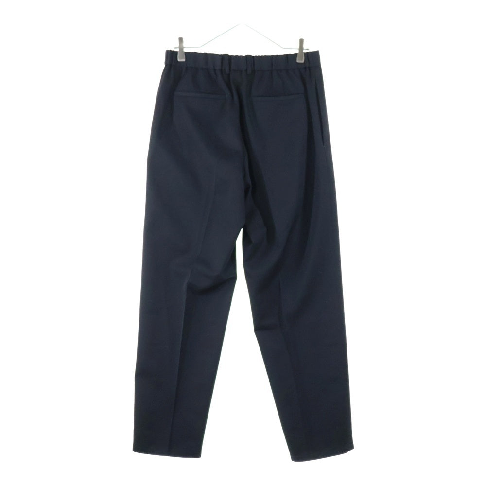 JIL SANDER(ジルサンダー) 23AW ライト ウールギャバ ストレート スラックス パンツ ブラック J22KA0127 J40117