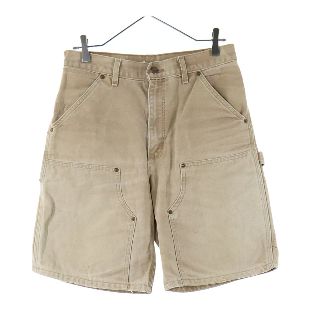 CARHARTT(カーハート) 90S VINTAGE ヴィンテージ ダック地 ダブルニー ペインターショーツ ハーフパンツ ブラウン B80 BRN