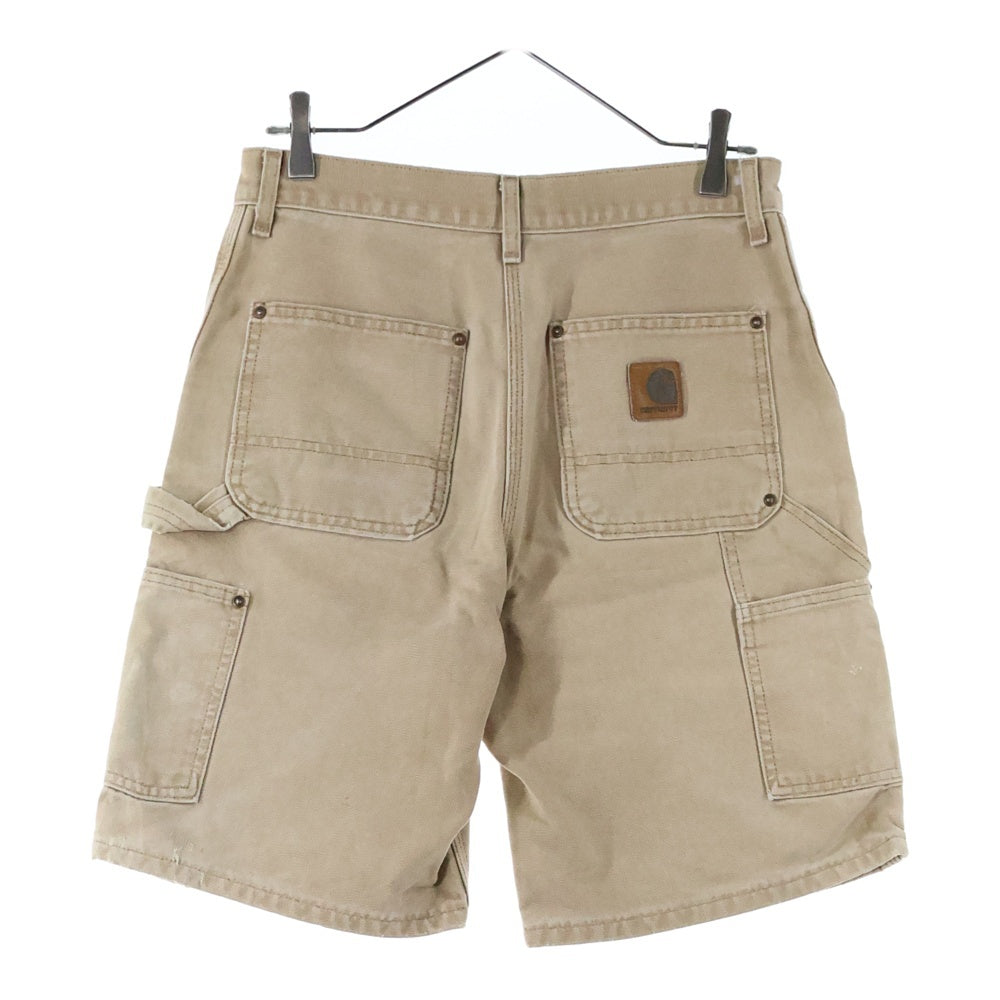 CARHARTT(カーハート) 90S VINTAGE ヴィンテージ ダック地 ダブルニー ペインターショーツ ハーフパンツ ブラウン B80 BRN