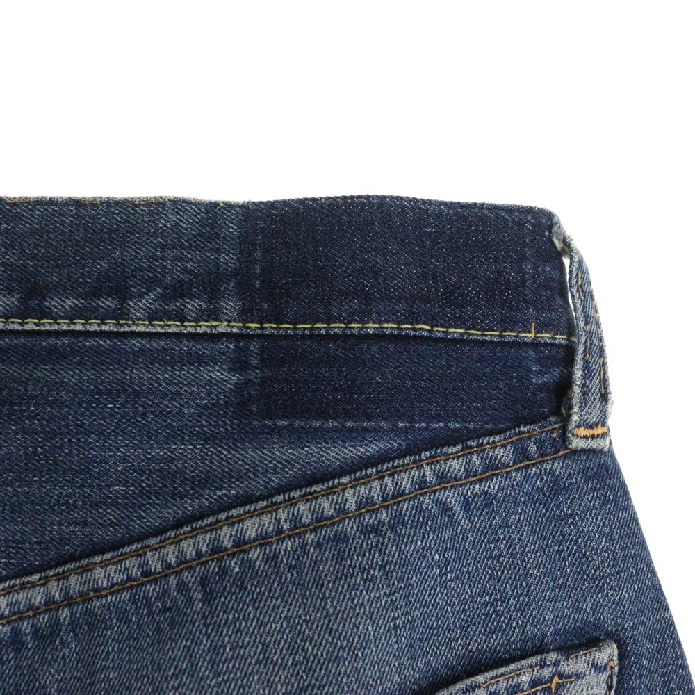 Levi's(リーバイス) 60S VINTAGE 501XX ヴィンテージ 紙パッチ ギャラ無 ボタン裏J刻印 センターセット 両面ビッグE 均等V ボタンフライ デニムパンツ インディゴ