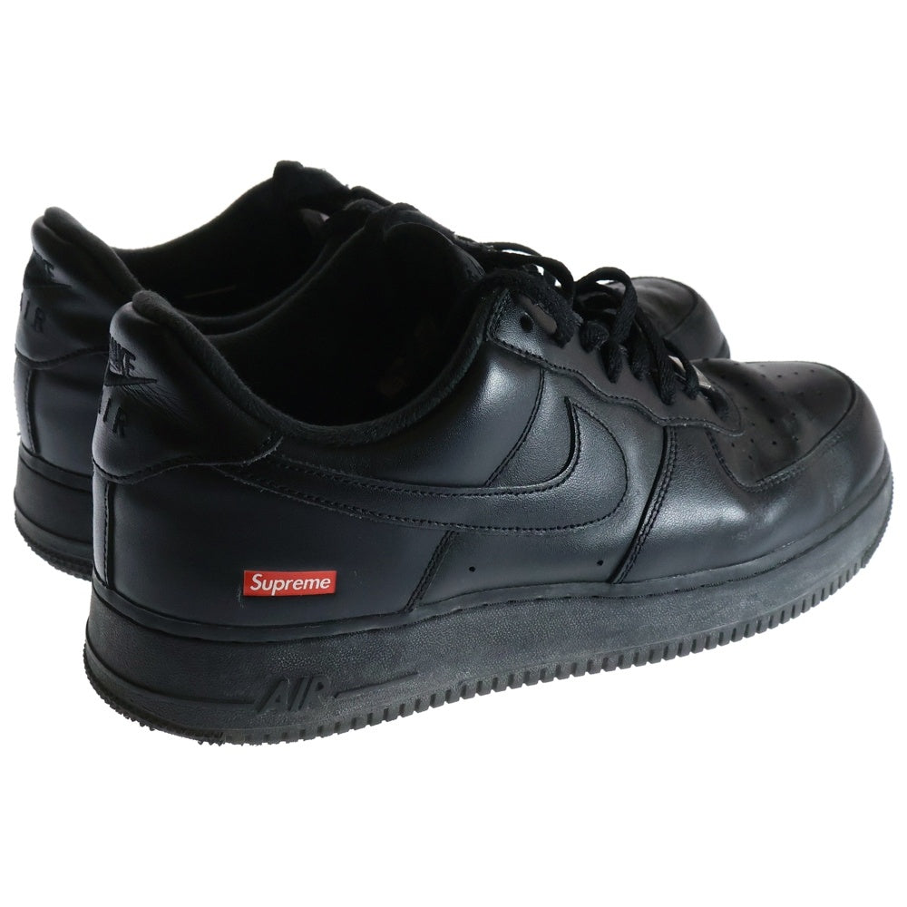 NIKE(ナイキ) × SUPREME AIR FORCE 1 LOW シュプリーム エアフォース1 ローカットスニーカー US12/30.0cm ブラック CU9225-001