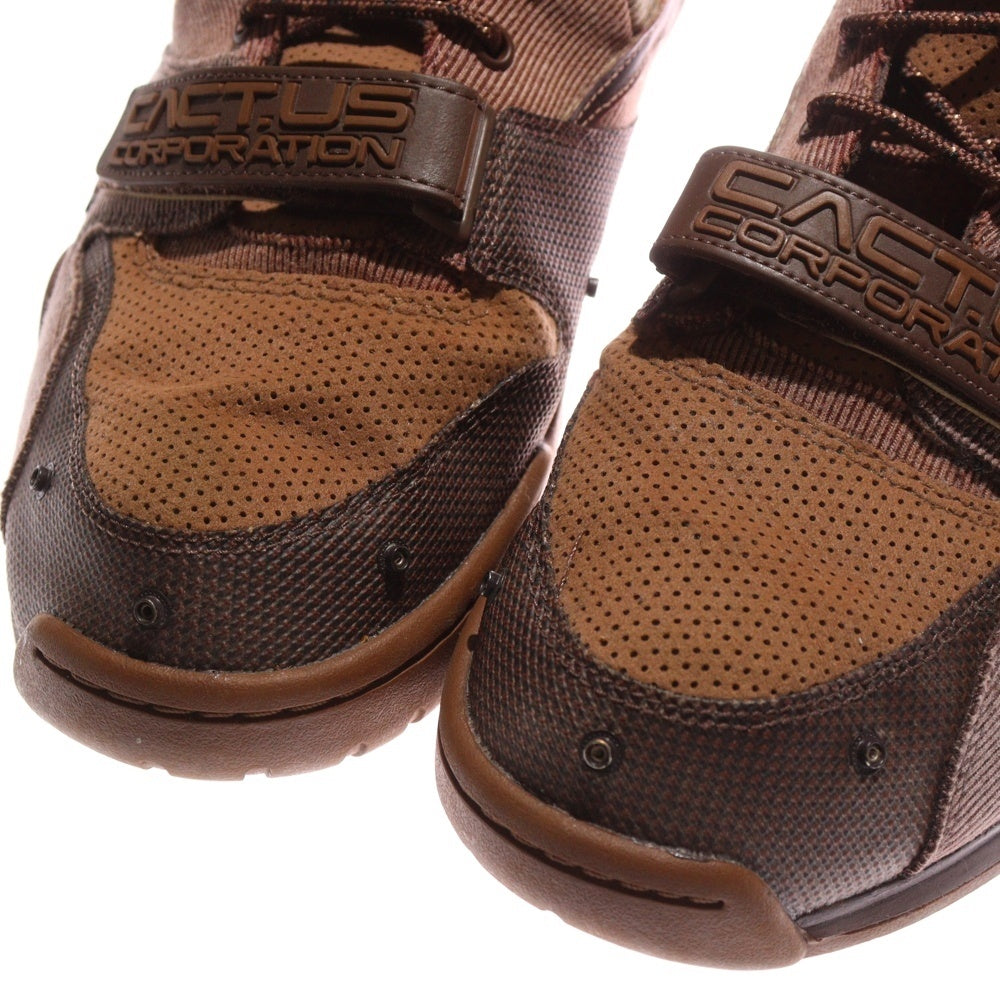 NIKE(ナイキ) ×TRAVIS SCOTT AIR TRAINER 1 SP ARCHAEO BROWN AND RUST PINK トラヴィススコット エアトレーナー1 ミッドカットスニーカー ブラウン US12/30.0cm DR7515-200