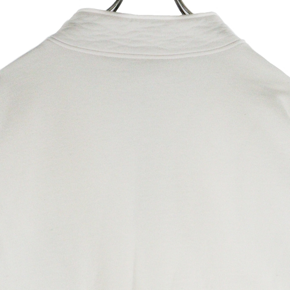 SUPREME(シュプリーム) 22AW Washed Half Zip Pullover ウォッシュド ハーフジップ プルオーバースウェットトレーナー アイボリー/レッド