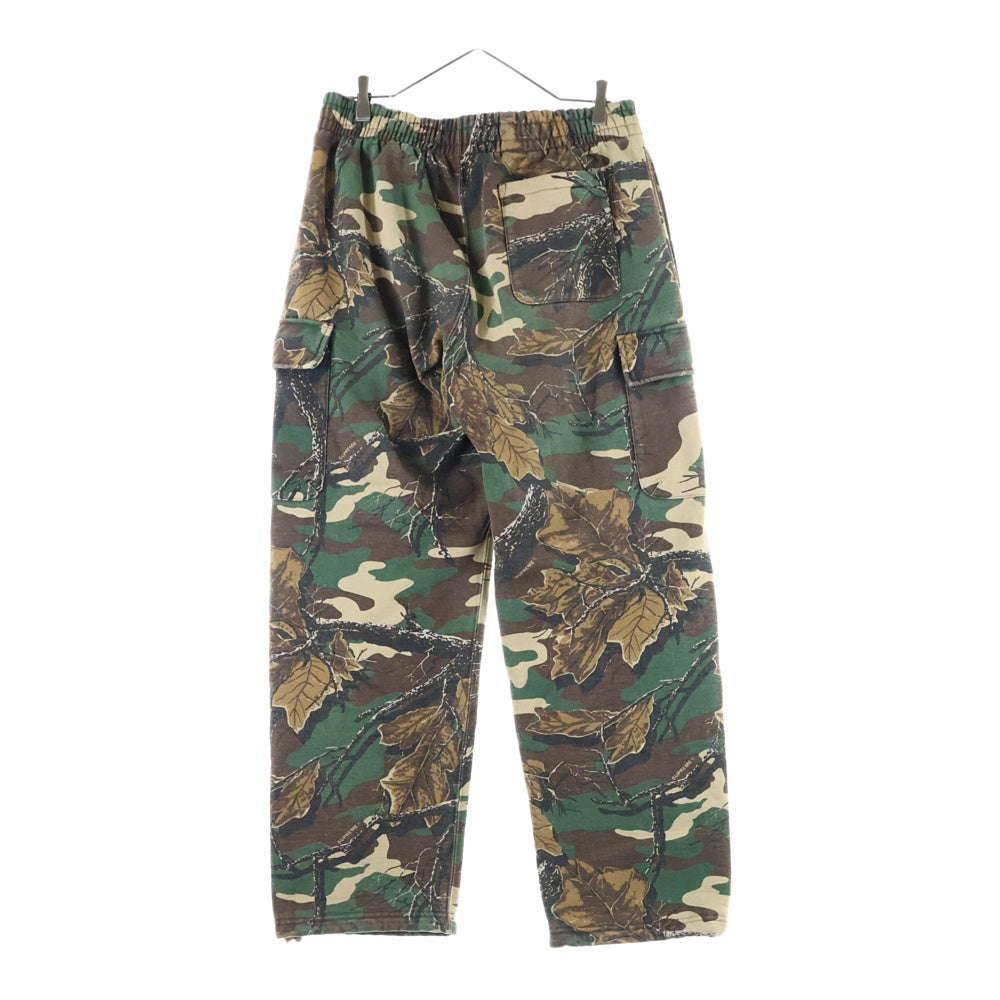 SUPREME(シュプリーム) 22AW Small Box Cargo Sweatpant スモールボックスロゴ ウッドランドカモ カーゴ スウェットパンツ カーキ