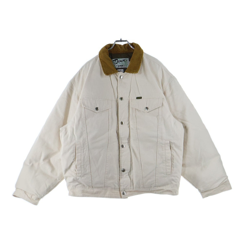ジャケット・アウター Supreme Schott CanvasDown Trucker Jacket Supreme Schott Canvas Down Trucker Jacket (FW22) - $338