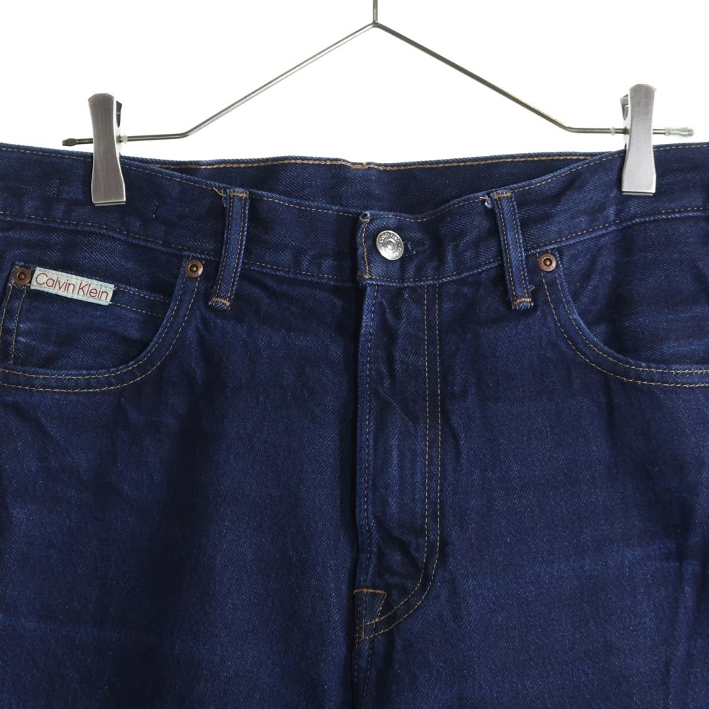 Calvin Klein(カルバンクライン) 5P ジップフライ ストレートデニムパンツ インディゴ 40734ST