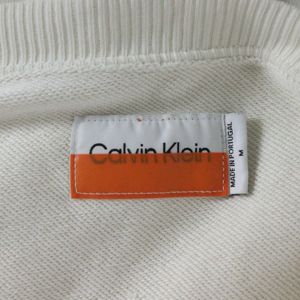 Calvin Klein(カルバンクライン) クルーネックスウェットトレーナー ホワイト SP40561905