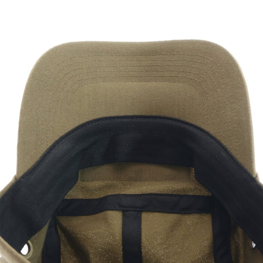 SUPREME(シュプリーム) 22AW Brushed Cordura Camp Cap ブラッシュドコーデュラ ボックスロゴ キャンプキャップ カーキ