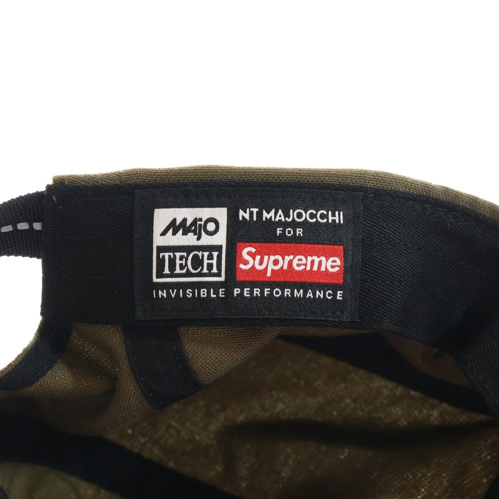 SUPREME(シュプリーム) 22AW Brushed Cordura Camp Cap ブラッシュドコーデュラ ボックスロゴ キャンプキャップ カーキ