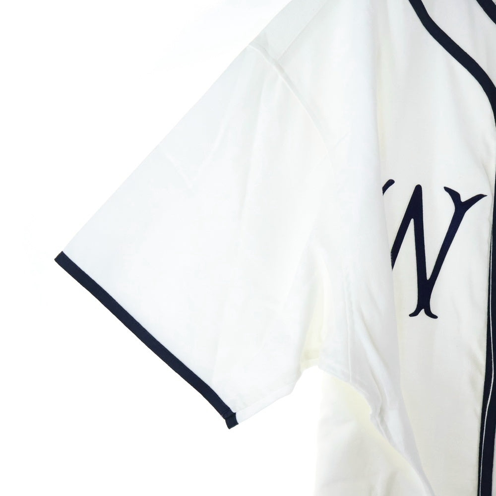 WTAPS(ダブルタップス) 25SS LEAGUE SS COTTON WHITE リーグコットンベースボール コットン 半袖シャツ ホワイト 251TQDT-SHM09