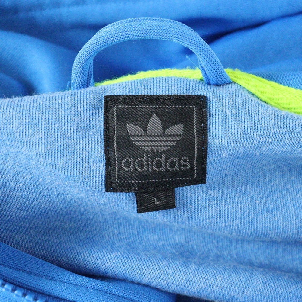 adidas(アディダス) AGC005 胸ロゴ トラックジャケット ブルー