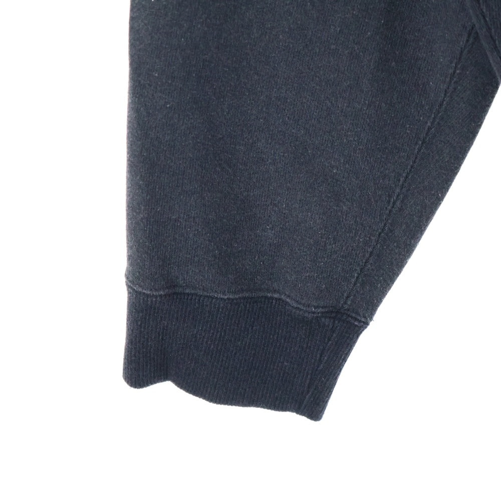 MAISON KITSUNE(メゾンキツネ) EXCLUSIVE エクスクルーシブフォックス クルーネック スウェット トレーナー ブラック KMM32780
