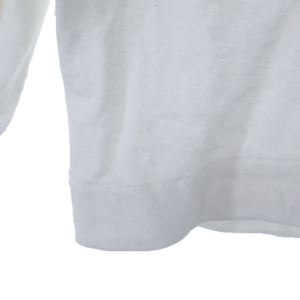 HUMAN MADE(ヒューマンメイド) GRAPHIC T-SHIRT DRYALLS ダックプリント クルーネック コットン 長袖Tシャツ カットソー ホワイト HM23CS015