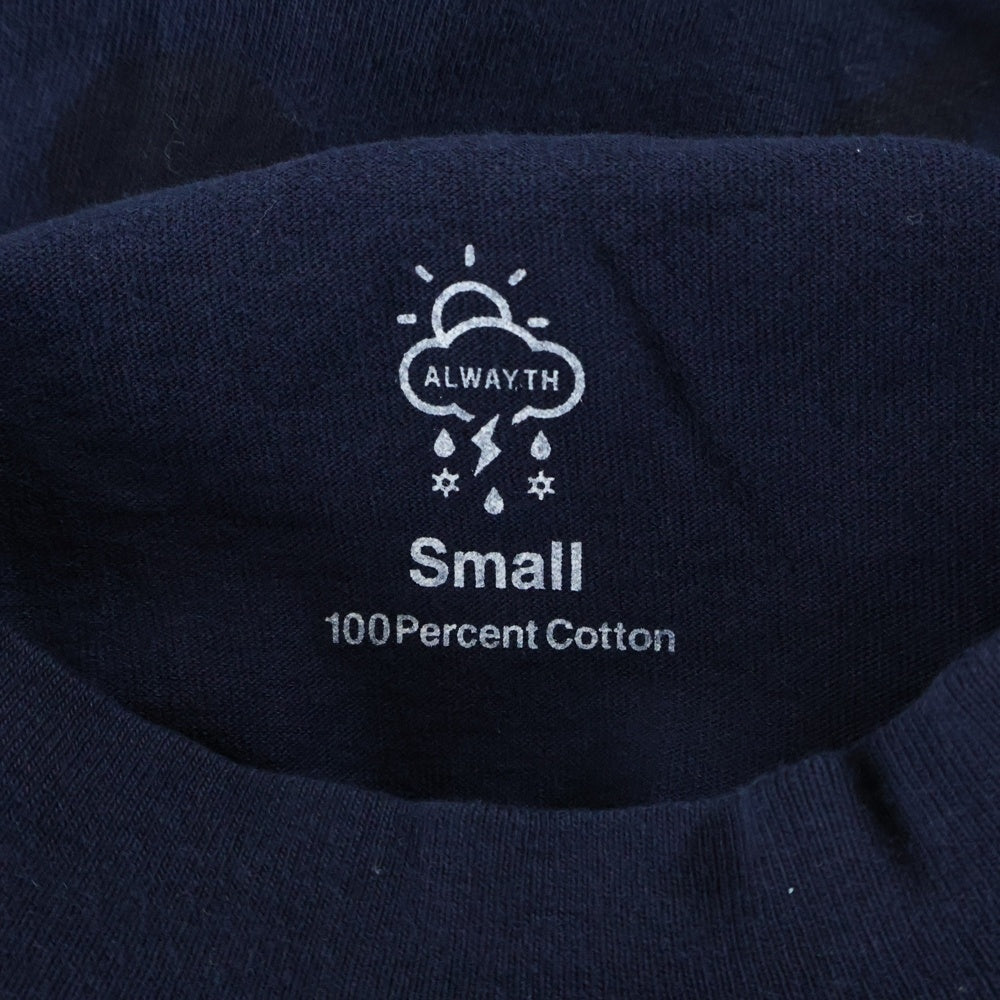 LANE BY BROCHURE(レーンバイブローシュアー) ×ALWAYTH ×Setinn PROOF TEE オルウェイズ セットイン プルーフ Tシャツ ネイビー