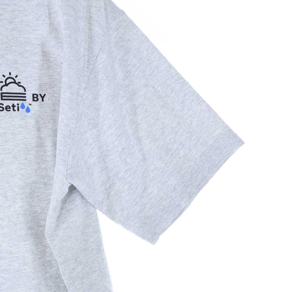 LANE BY BROCHURE(レーンバイブローシュアー) ×ALWAYTH ×Setinn PROOF TEE オルウェイズ セットイン プルーフ Tシャツ グレー