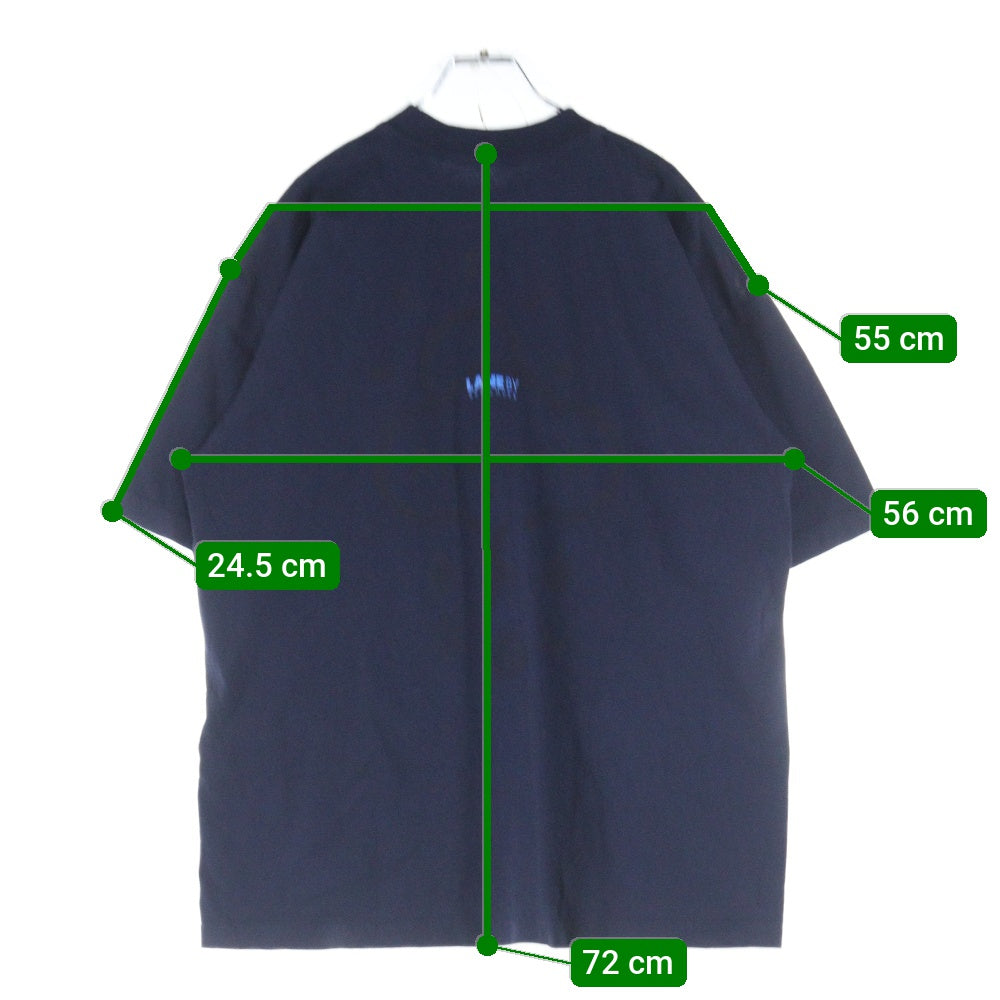 LANE BY BROCHURE(レーンバイブローシュアー) ×ALWAYTH ×Setinn PROOF TEE オルウェイズ セットイン プルーフ Tシャツ ネイビー