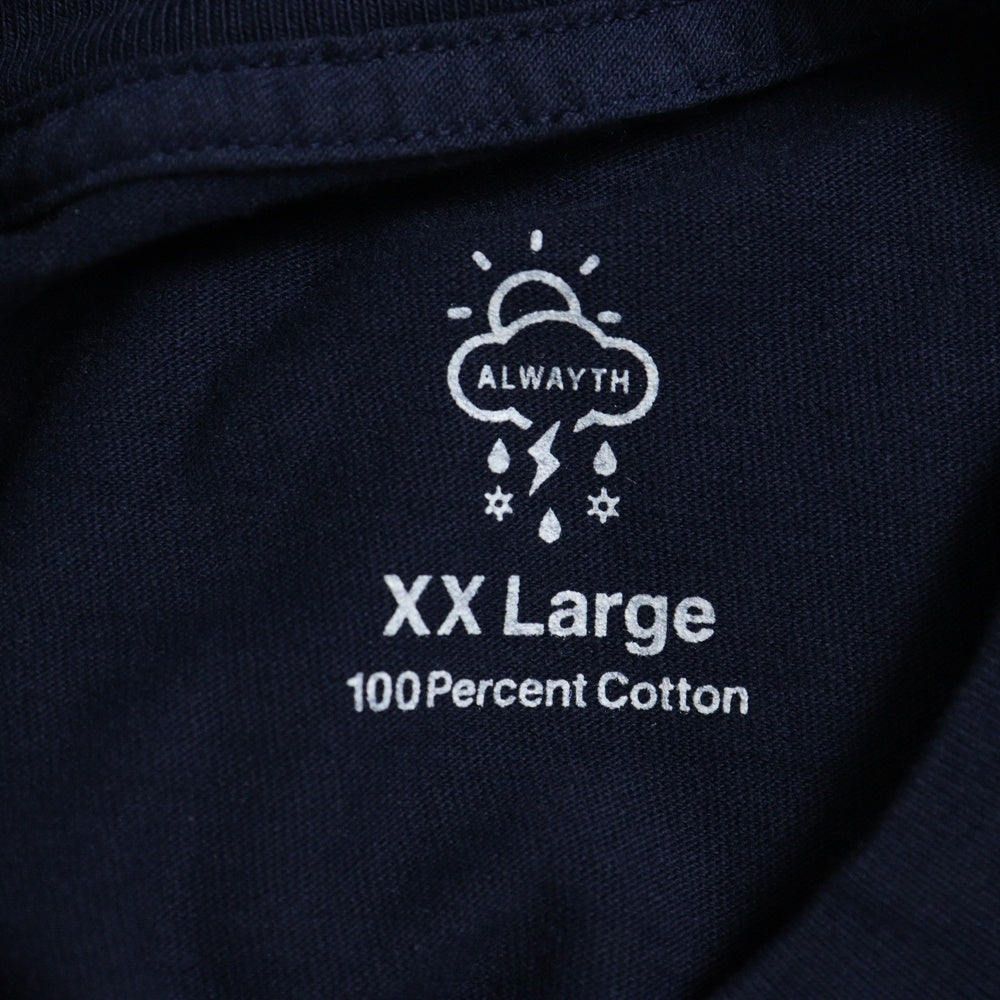 LANE BY BROCHURE(レーンバイブローシュアー) ×ALWAYTH ×Setinn PROOF TEE オルウェイズ セットイン プルーフ Tシャツ ネイビー