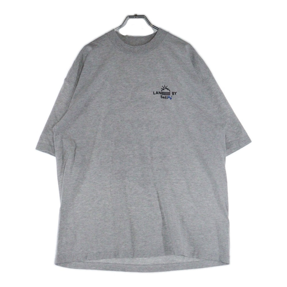 LANE BY BROCHURE(レーンバイブローシュアー) ×ALWAYTH ×Setinn PROOF TEE オルウェイズ セットイン プルーフ Tシャツ グレー