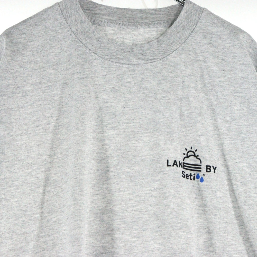 LANE BY BROCHURE(レーンバイブローシュアー) ×ALWAYTH ×Setinn PROOF TEE オルウェイズ セットイン プルーフ Tシャツ グレー