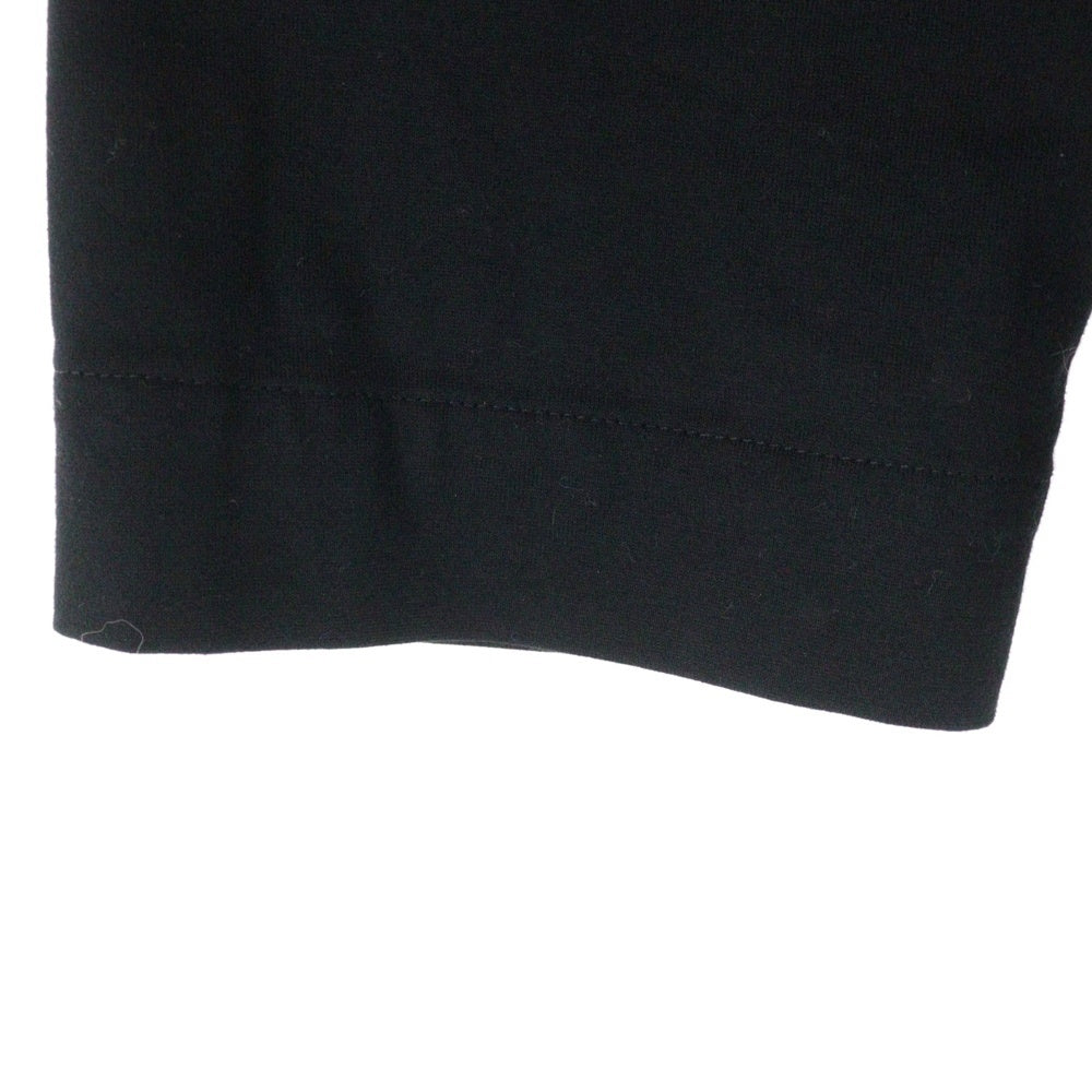Yohji Yamamoto POUR HOMME(ヨウジヤマモト プールオム) 19SS マオカラー コットン天竺編み 5B チャイナ シャツジャケット ブラック HH-J56-046