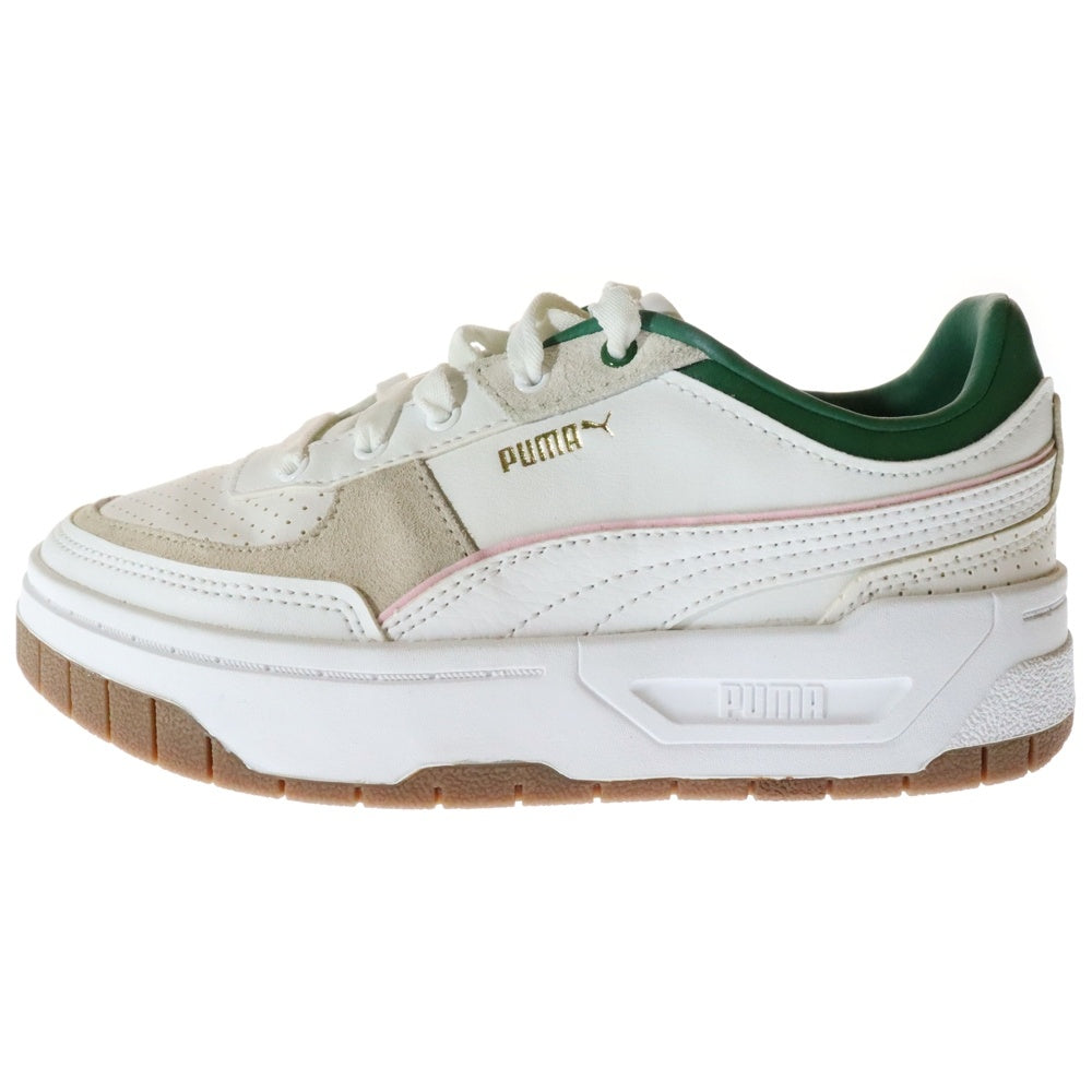 PUMA(プーマ) WMNS Cali Dream Preppy ウィメンズ カリドリーム プレッピー ローカットスニーカー ホワイト/グリーン US5.5/22.0cm 389876-01