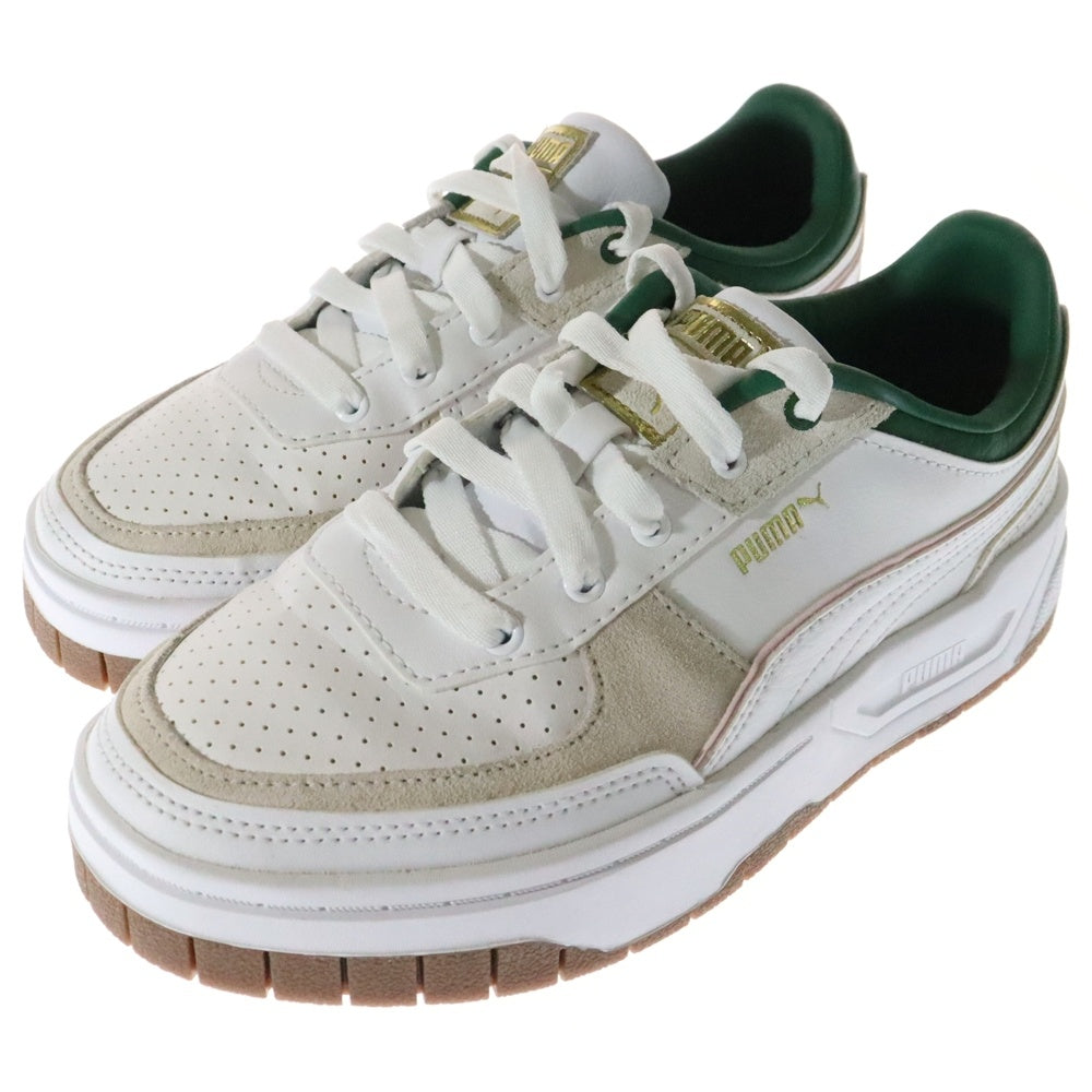 PUMA(プーマ) WMNS Cali Dream Preppy ウィメンズ カリドリーム プレッピー ローカットスニーカー ホワイト/グリーン US5.5/22.0cm 389876-01