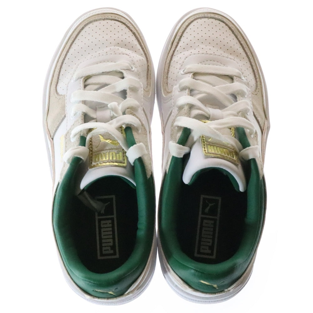PUMA(プーマ) WMNS Cali Dream Preppy ウィメンズ カリドリーム プレッピー ローカットスニーカー ホワイト/グリーン US5.5/22.0cm 389876-01