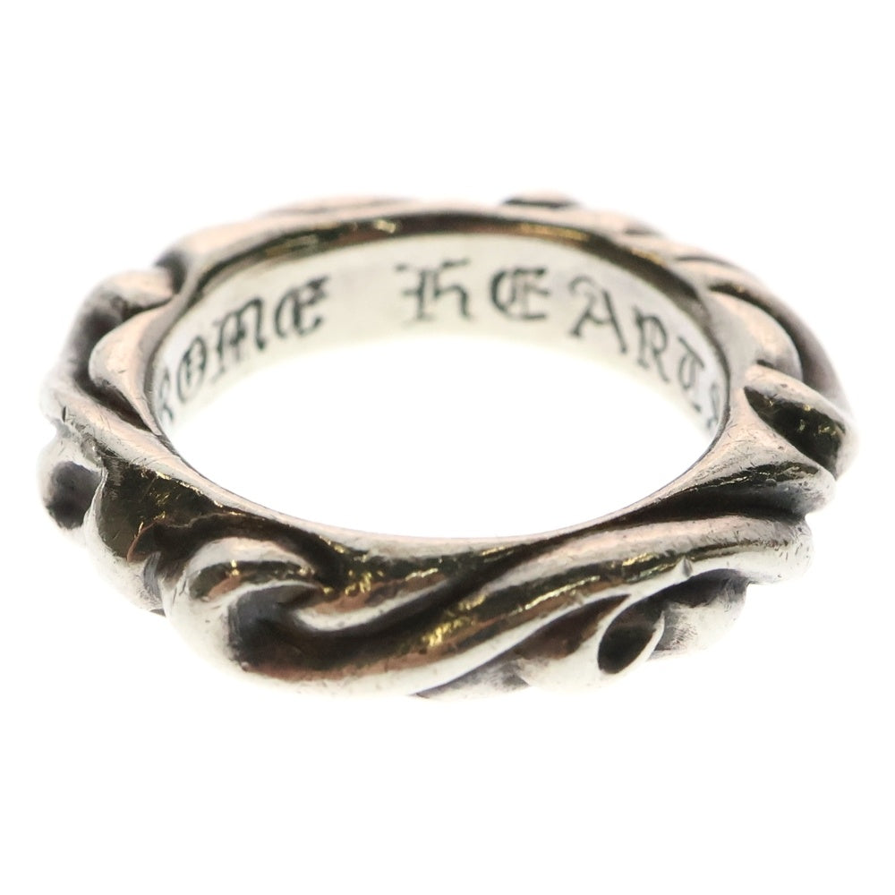 CHROME HEARTS(クロムハーツ) SCRL BAND スクロールバンド リング シルバー BCA351