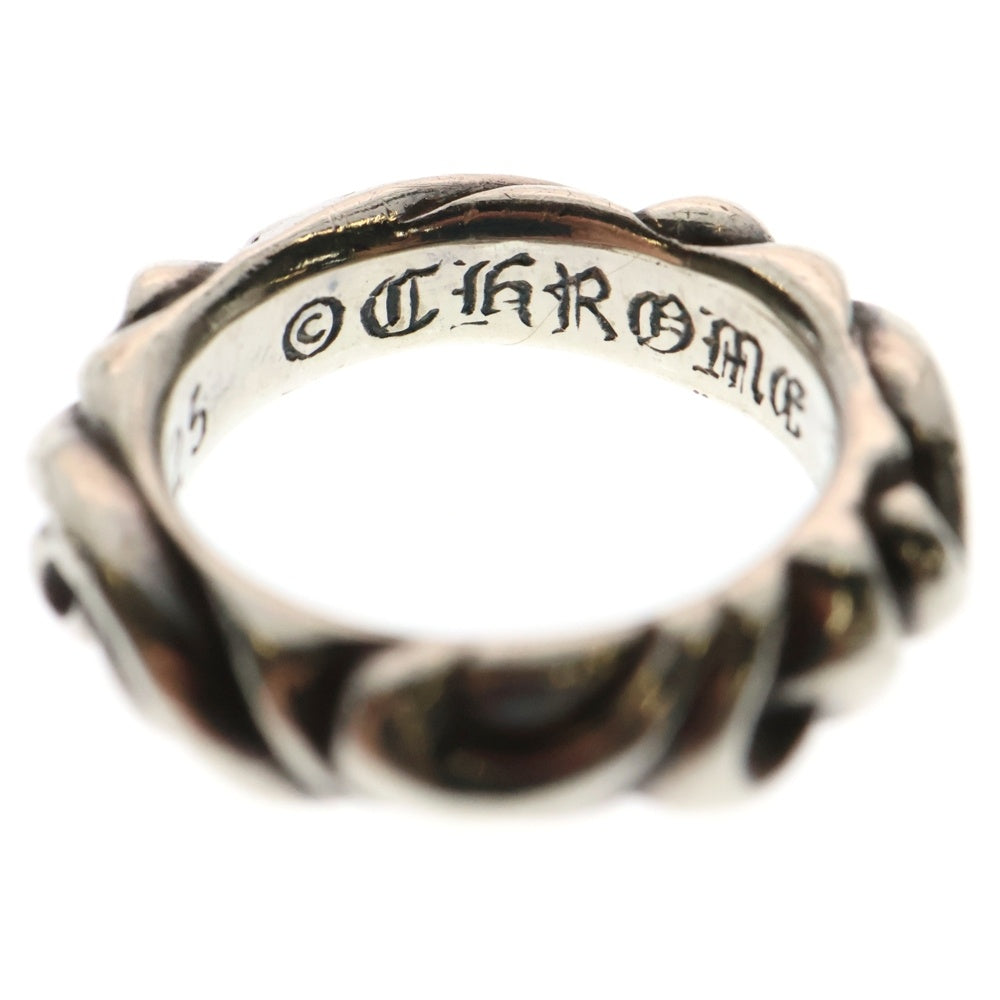 CHROME HEARTS(クロムハーツ) SCRL BAND スクロールバンド リング シルバー BCA351