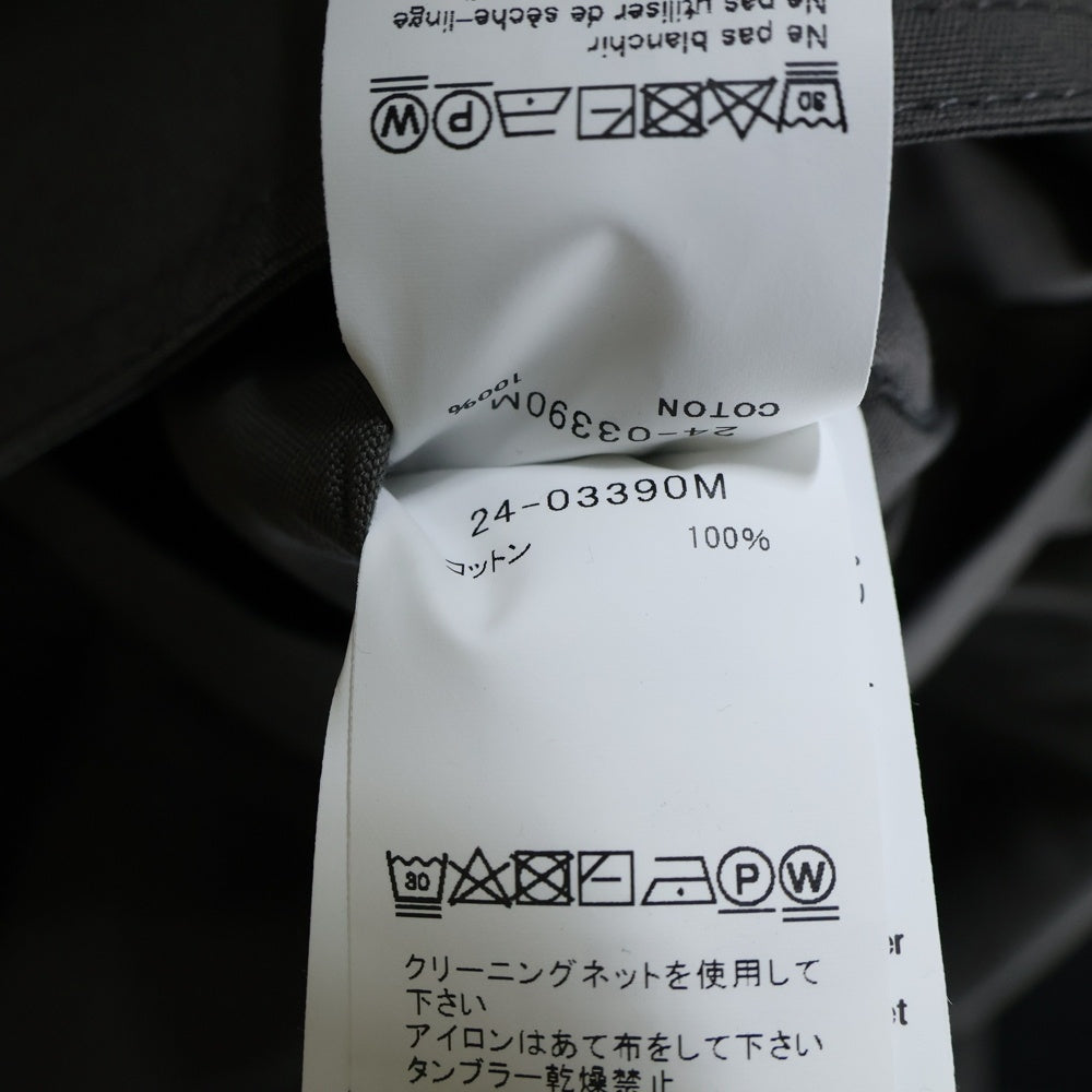 Sacai(サカイ) 24SS × Carhartt WIP Reversible Coat カーハートダブリューアイピー リバーシブル フーデット コート ブラック/グレー 24-03390M