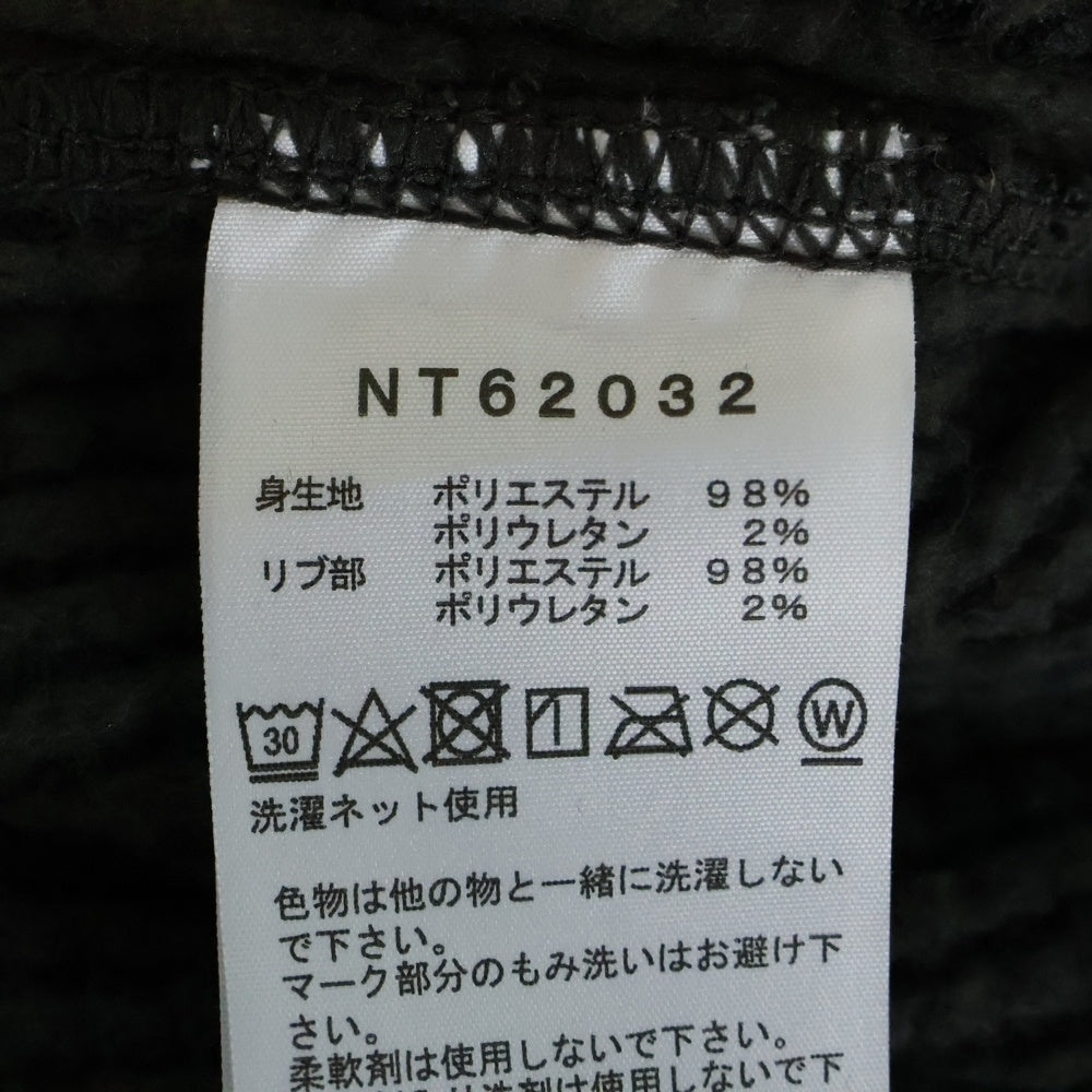 THE NORTH FACE(ザノースフェイス) L/S Warm Waffle Crew ロングスリーブ ウォームワッフルクルーネック 長袖カットソー グレー NP62032