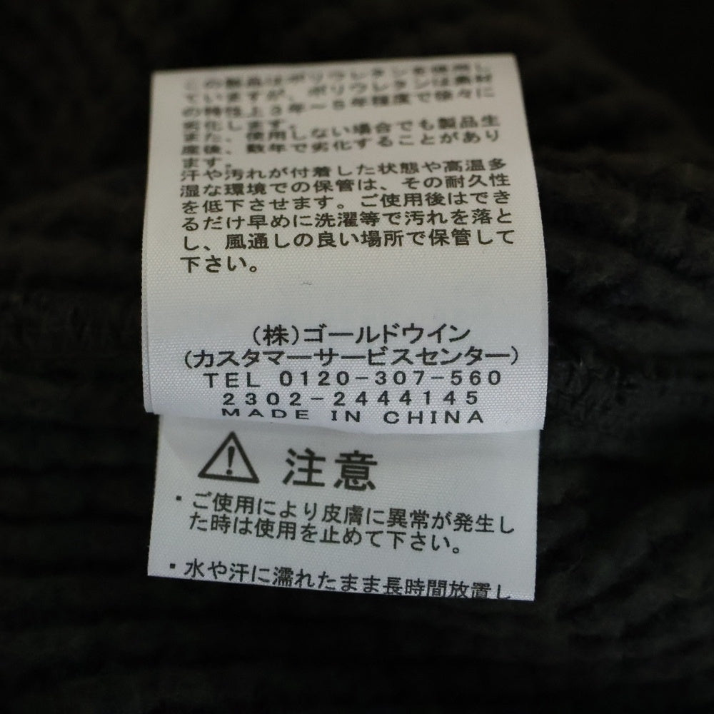 THE NORTH FACE(ザノースフェイス) L/S Warm Waffle Crew ロングスリーブ ウォームワッフルクルーネック 長袖カットソー グレー NP62032
