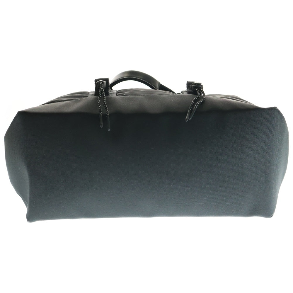 MONCLER(モンクレール) 23AW TECH TOTE テックトートバッグ ロゴパッチ ナイロン ハンドバッグ ブラック I209A5D00007