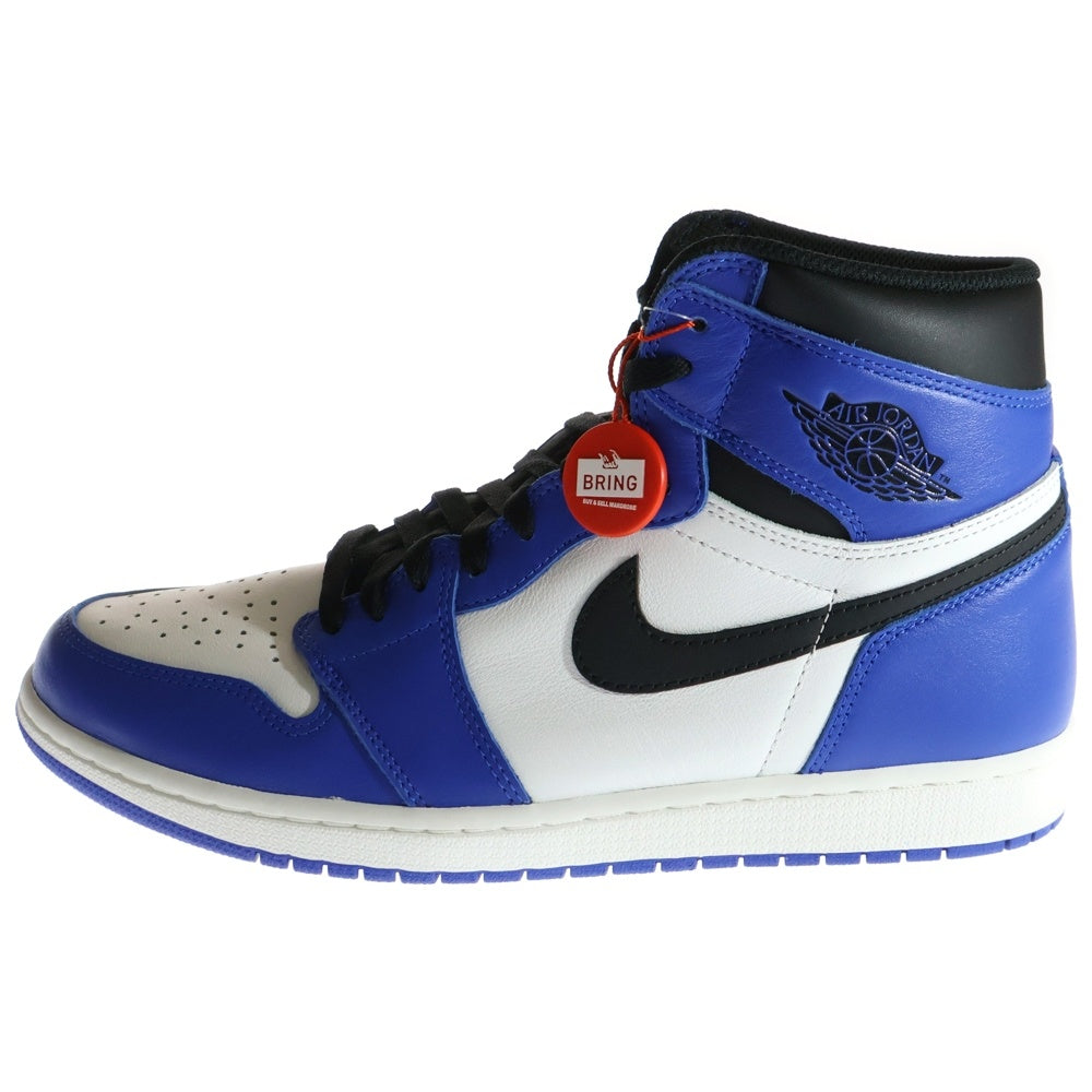 NIKE(ナイキ) AIR JORDAN 1 HIGH OG GAME ROYAL エアジョーダン 1 ゲームロイヤル ハイカットスニーカー ホワイト/ブルー US11.5/29.5cm 555088-403