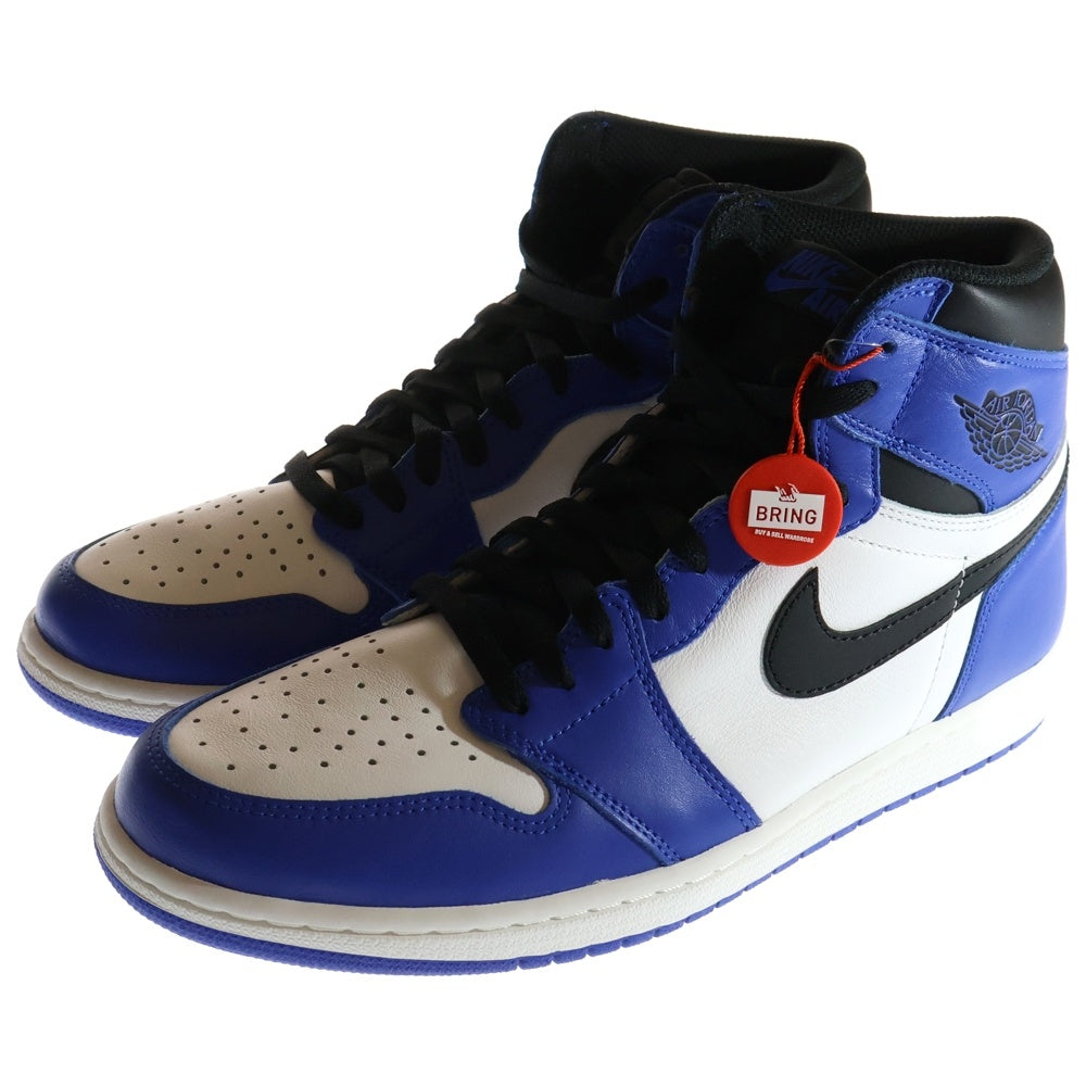 NIKE(ナイキ) AIR JORDAN 1 HIGH OG GAME ROYAL エアジョーダン 1 ゲームロイヤル ハイカットスニーカー ホワイト/ブルー US11.5/29.5cm 555088-403