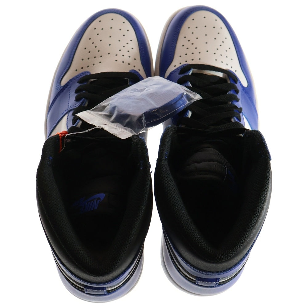 NIKE(ナイキ) AIR JORDAN 1 HIGH OG GAME ROYAL エアジョーダン 1 ゲームロイヤル ハイカットスニーカー ホワイト/ブルー US11.5/29.5cm 555088-403
