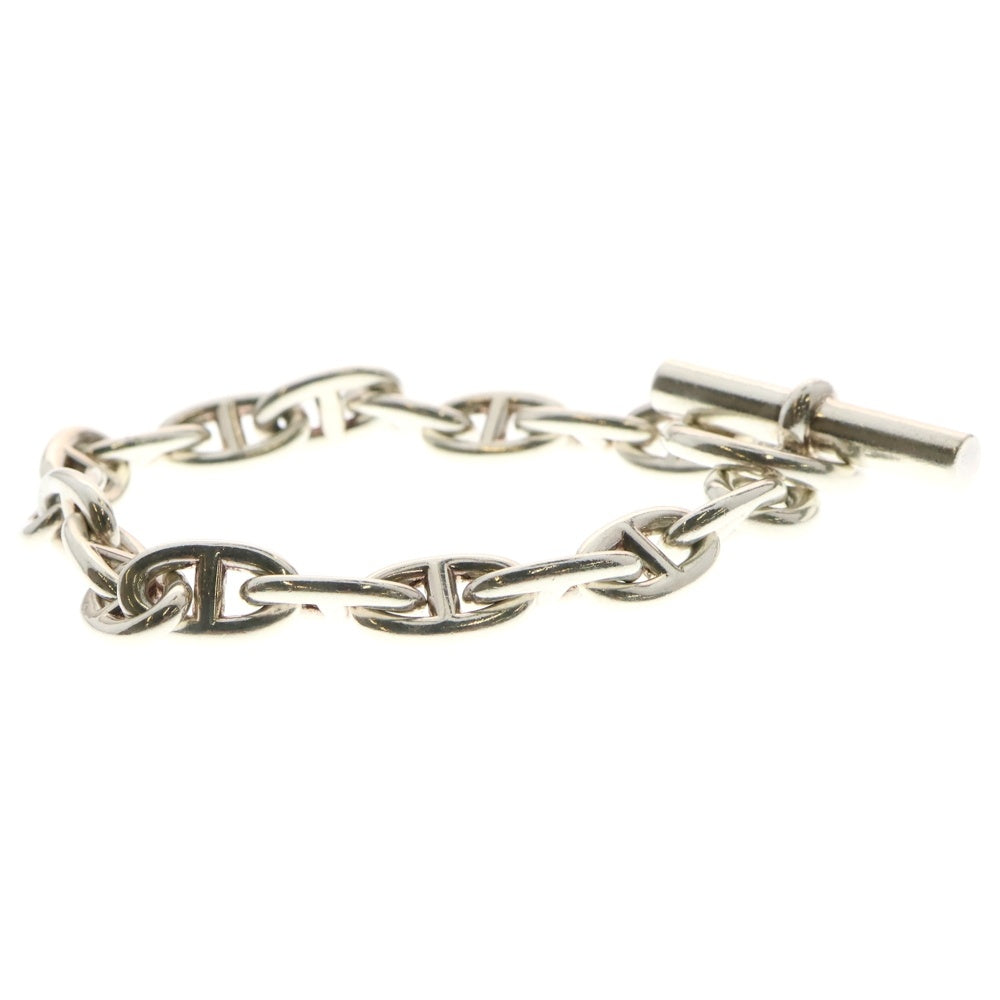 HERMES(エルメス) Chaine d'Ancre MM シェーヌダンクル MM 18コマ チェーンブレスレット シルバー