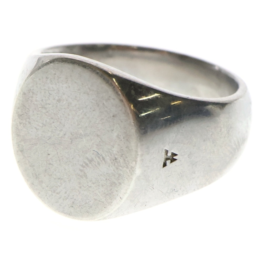 TOMWOOD(トムウッド) MINI SIGNET OVAL RING ミニ シグネット