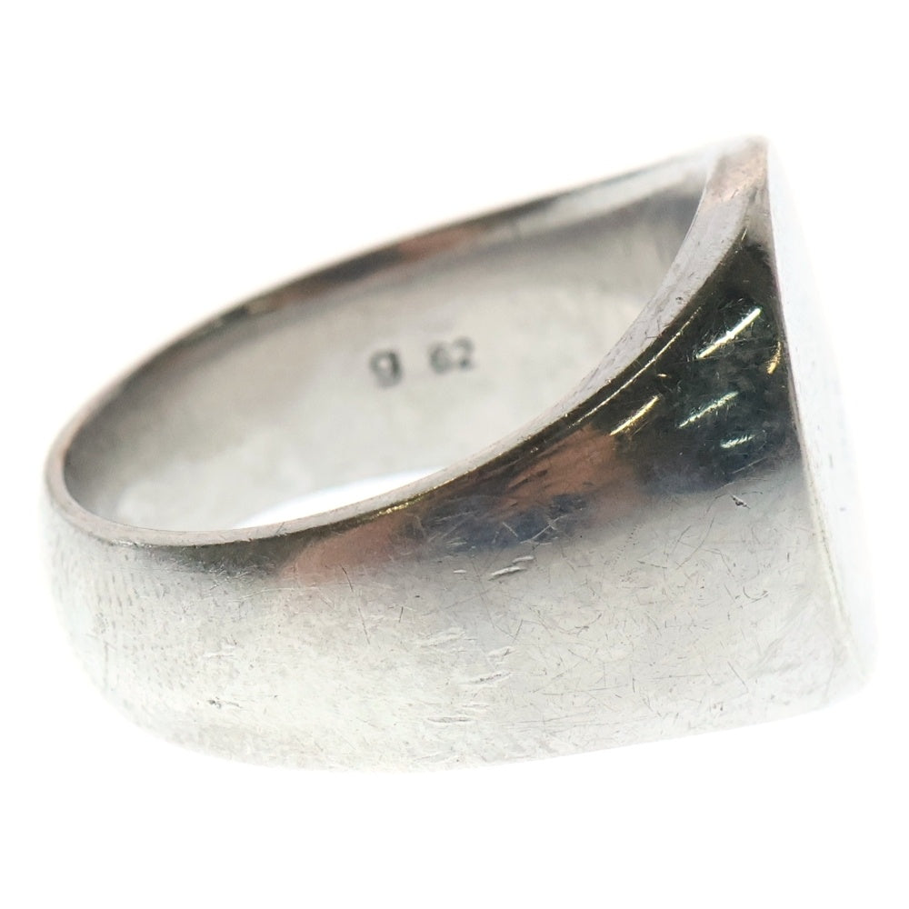 TOMWOOD(トムウッド) MINI SIGNET OVAL RING ミニ シグネット オーバルリング シルバー