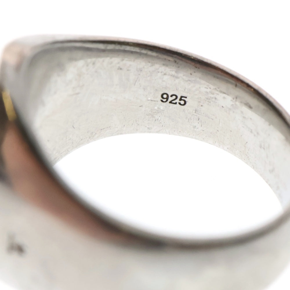 TOMWOOD(トムウッド) MINI SIGNET OVAL RING ミニ シグネット オーバルリング シルバー