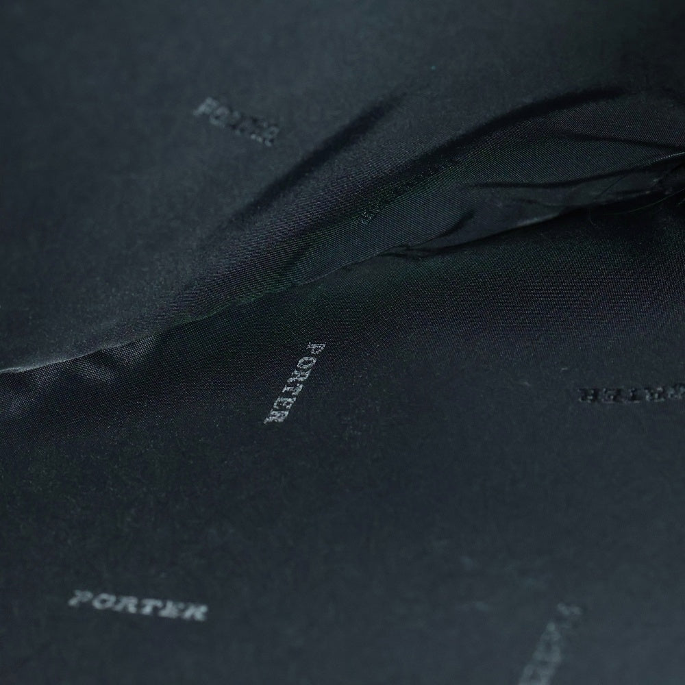 PORTER(ポーター) レザー ショルダー メッセンジャーバッグ ブラック