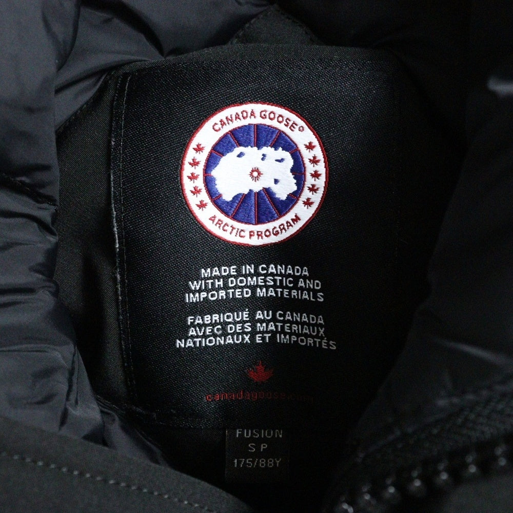 CANADA GOOSE(カナダグース) LANGFORD PARKA ラングフォードパーカー ファーフーデッド ダウンジャケット ブラック 2062MA