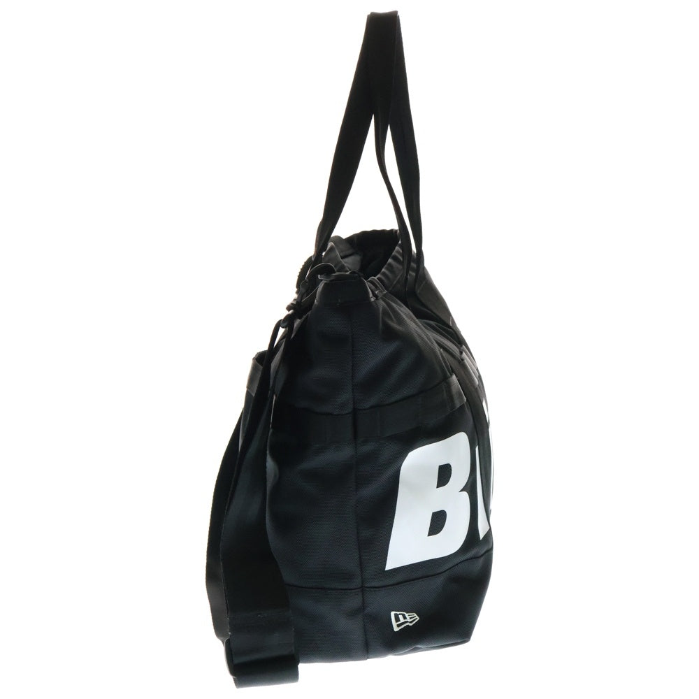 F.C.R.B./F.C.Real Bristol/FCRB(エフシーアールビー/エフシーレアルブリストル) 22AW ×NEW ERA TEAM TOTE BAG ニューエラ チーム 2WAY トートバッグ ショルダーバッグ ブラック FCRB-222094