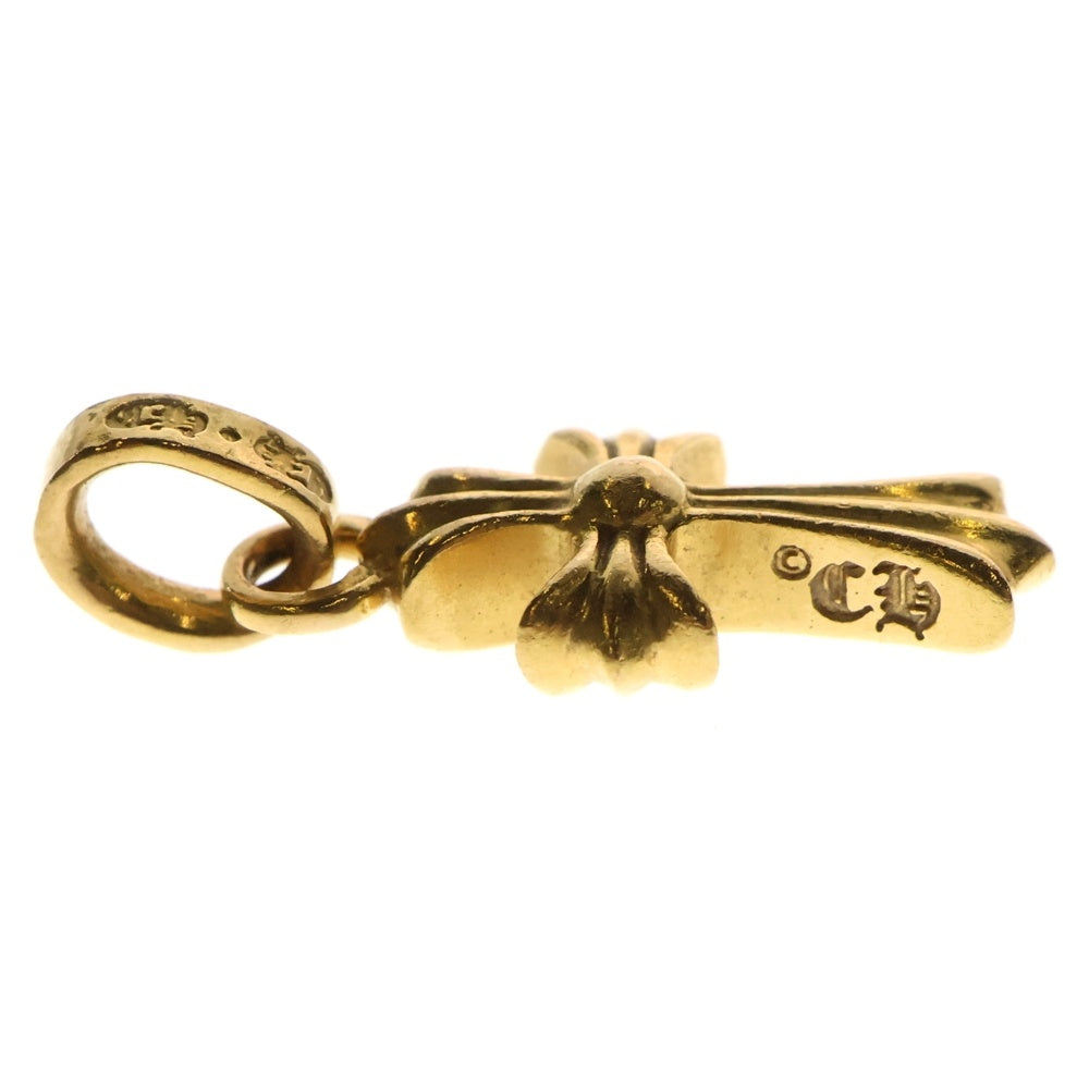 CHROME HEARTS(クロムハーツ) 22K CRS BBYFAT P/DIA ベイビーファットクロス PAVEダイヤ ペンダントトップ ゴールド BCA035